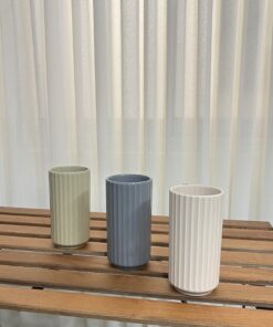 گلدان شیاردار سرامیکی آرتا