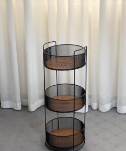 جاسیب زمینی و پیاز سه طبقه گرد دیبا