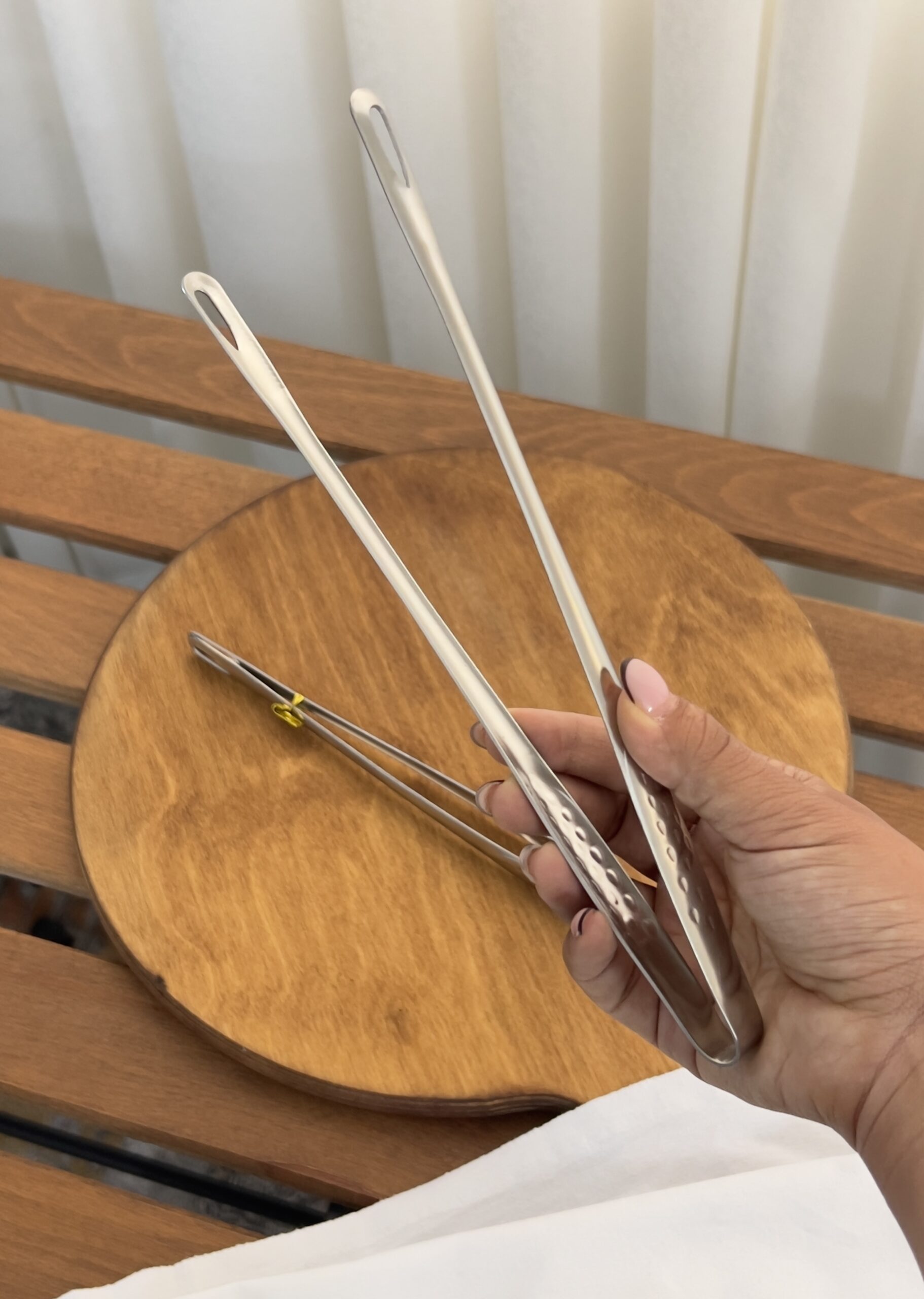 انبر یخ استیل