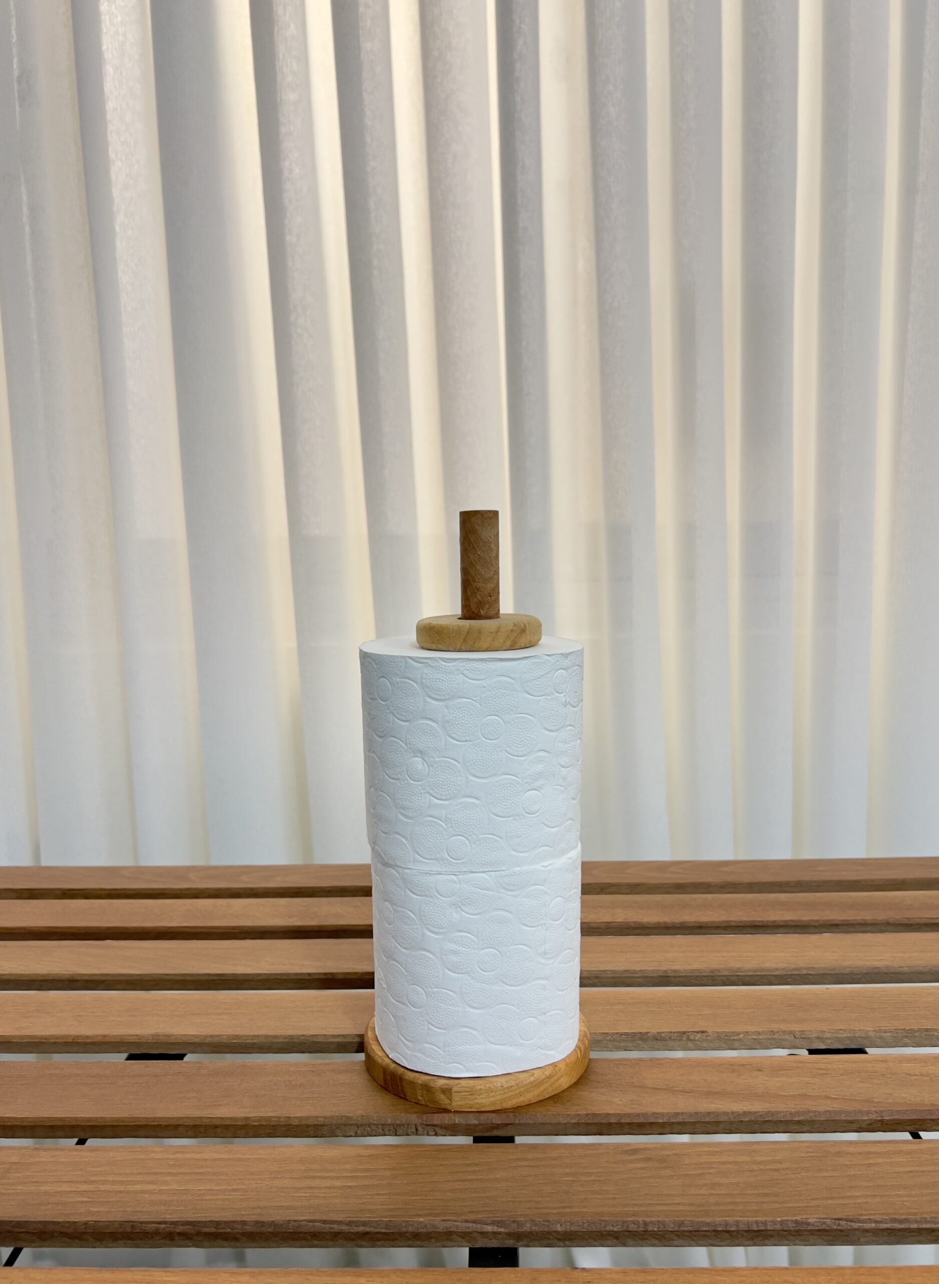 جادستمال رول بزرگ چوبی