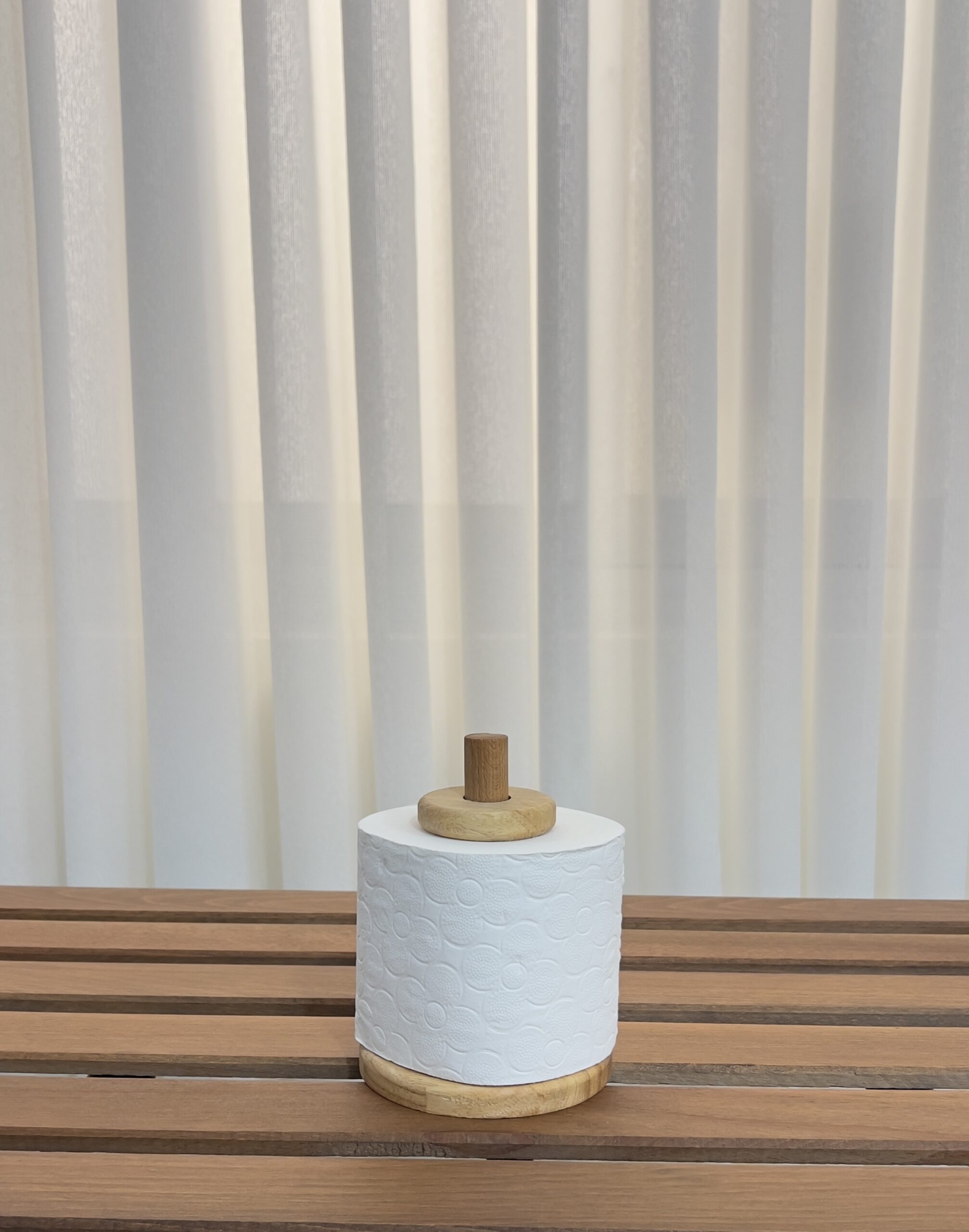 جادستمال رول کوچک چوبی