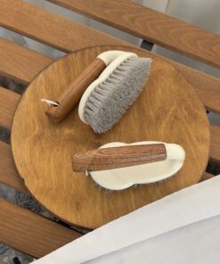 فرچه فرش دسته چوبی