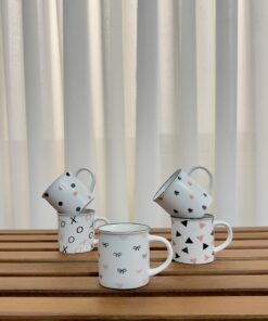 ماگ طرح مینیمال سرامیکی