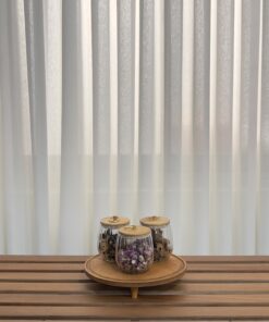 رایزر پایه دار گرد چوبی